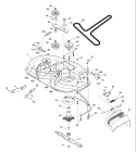 Page F Diagram and Parts List for 20F42T YTH  96043000501 -2006-05 Husqvarna Lawn Tractor