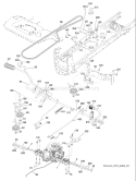 Page C Diagram and Parts List for 20K46 YTH  96043003301 -2008-01 Husqvarna Lawn Tractor