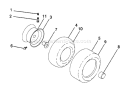 Page J Diagram and Parts List for 20K46 YTH  96045000400 -2006-11 Husqvarna Lawn Tractor