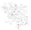 Page F Diagram and Parts List for 20K46 YTH  96045000400 -2006-11 Husqvarna Lawn Tractor