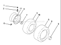 Page J Diagram and Parts List for 20K46 YTH  96045000401 -2007-07 Husqvarna Lawn Tractor