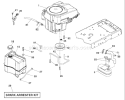 Page E Diagram and Parts List for 20K46 YTH  96045000401 -2007-07 Husqvarna Lawn Tractor