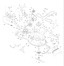 Page F Diagram and Parts List for 20K46 YTH  96045000401 -2007-07 Husqvarna Lawn Tractor