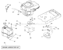 Page E Diagram and Parts List for 20K46 YTH  96045000402 -2007-07 Husqvarna Lawn Tractor