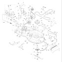 Page F Diagram and Parts List for 20K46 YTH  96045000402 -2007-07 Husqvarna Lawn Tractor