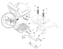 Page H Diagram and Parts List for 20K46 YTH  96045000402 -2007-07 Husqvarna Lawn Tractor