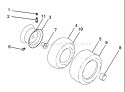 Page J Diagram and Parts List for 20K46 YTH  96045000403 -2007-10 Husqvarna Lawn Tractor