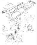 Page C Diagram and Parts List for 20K46 YTH  96045000403 -2007-10 Husqvarna Lawn Tractor