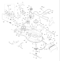 Page F Diagram and Parts List for 20K46 YTH  96045000403 -2007-10 Husqvarna Lawn Tractor