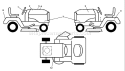 Page B Diagram and Parts List for 20K46 YTH  96045000404 -2007-10 Husqvarna Lawn Tractor