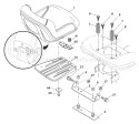 Page H Diagram and Parts List for 20K46 YTH  96045000404 -2007-10 Husqvarna Lawn Tractor
