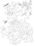 Part Location Diagram of 532448643 Husqvarna Console Asm. Deck Lift