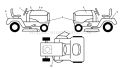 Page B Diagram and Parts List for 20K46 YTH  96045000405 -2008-01 Husqvarna Lawn Tractor