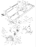 Part Location Diagram of 532418220 Husqvarna Transaxle, Hydro Gear T2