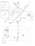 Page D Diagram and Parts List for 20K46 YTH  96045000405 -2008-01 Husqvarna Lawn Tractor