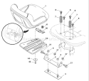 Page H Diagram and Parts List for 20K46 YTH  96045000405 -2008-01 Husqvarna Lawn Tractor