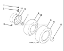 Page J Diagram and Parts List for 20K46 YTH  96045000406 -2008-03 Husqvarna Lawn Tractor
