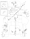 Page D Diagram and Parts List for 20K46 YTH  96045000406 -2008-03 Husqvarna Lawn Tractor