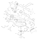 Page F Diagram and Parts List for 2146XP YTH  96043002900 -2006-12 Husqvarna Lawn Tractor