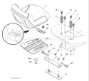 Page H Diagram and Parts List for 2146XP YTH  96043002901 -2008-01 Husqvarna Lawn Tractor