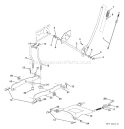 Page G Diagram and Parts List for 2148 YTH  LO21H48E -954572035 -2005-05 Husqvarna Lawn Tractor