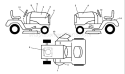 Page B Diagram and Parts List for 2148 YTH  LO21H48F -954572035 -2004-03 Husqvarna Lawn Tractor