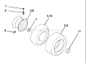 Page J Diagram and Parts List for 2148 YTH  LO21H48J -954572035 -2004-05 Husqvarna Lawn Tractor