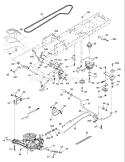Page C Diagram and Parts List for 2148 YTH  LO21H48J -954572035 -2004-05 Husqvarna Lawn Tractor
