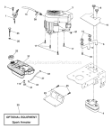 Page E Diagram and Parts List for 2148 YTH  LO21H48J -954572035 -2004-05 Husqvarna Lawn Tractor