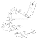 Page G Diagram and Parts List for 2148 YTH  LO21H48J -954572035 -2004-05 Husqvarna Lawn Tractor