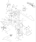 Part Location Diagram of 739000600 Husqvarna Nut, Lock 3/8-16