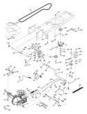 Page C Diagram and Parts List for 2242A YTH  954570383 -2003-01 Husqvarna Lawn Tractor