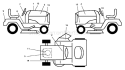 Page B Diagram and Parts List for 2242B YTH  954570383 -2003-01 Husqvarna Lawn Tractor
