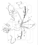 Page G Diagram and Parts List for 2242T YTH  917.279181 -2006-05 Husqvarna Lawn Tractor