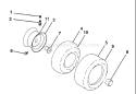 Page J Diagram and Parts List for 2242T YTH  96043002100 -2006-01 Husqvarna Lawn Tractor