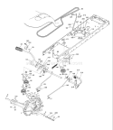 Page C Diagram and Parts List for 2242T YTH  96043002100 -2006-01 Husqvarna Lawn Tractor
