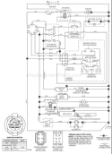 Page K Diagram and Parts List for 2242T YTH  96043002102 -2008-01 Husqvarna Lawn Tractor
