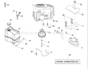 Page E Diagram and Parts List for 2246 YTH  96043003700 -2006-11 Husqvarna Lawn Tractor