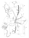 Page D Diagram and Parts List for 2348 YTH  96043003500 -2006-11 Husqvarna Lawn Tractor