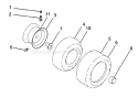 Page J Diagram and Parts List for 2348 YTH  96043003501 -2008-01 Husqvarna Lawn Tractor