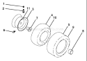 Page J Diagram and Parts List for 2348 YTH  96045000500 -2006-11 Husqvarna Lawn Tractor
