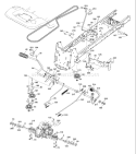 Page C Diagram and Parts List for 2348 YTH  96045000500 -2006-11 Husqvarna Lawn Tractor