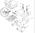 Page H Diagram and Parts List for 2348 YTH  96045000501 -2008-02 Husqvarna Lawn Tractor
