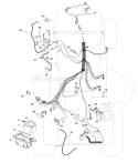 Page D Diagram and Parts List for 2448 YTH  96015000100 -2005-03 Husqvarna Lawn Tractor