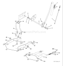 Page G Diagram and Parts List for 2448 YTH  96015000100 -2005-03 Husqvarna Lawn Tractor