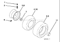 Page J Diagram and Parts List for 2448 YTH  96015000101 -2005-03 Husqvarna Lawn Tractor
