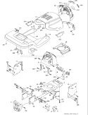 Page A Diagram and Parts List for 2448 YTH  96015000102 -2005-03 Husqvarna Lawn Tractor