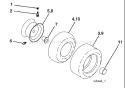 Page J Diagram and Parts List for 2448 YTH  96015000102 -2005-03 Husqvarna Lawn Tractor