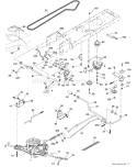 Page C Diagram and Parts List for 2448 YTH  96015000102 -2005-03 Husqvarna Lawn Tractor