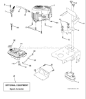 Page E Diagram and Parts List for 2448 YTH  96015000102 -2005-03 Husqvarna Lawn Tractor